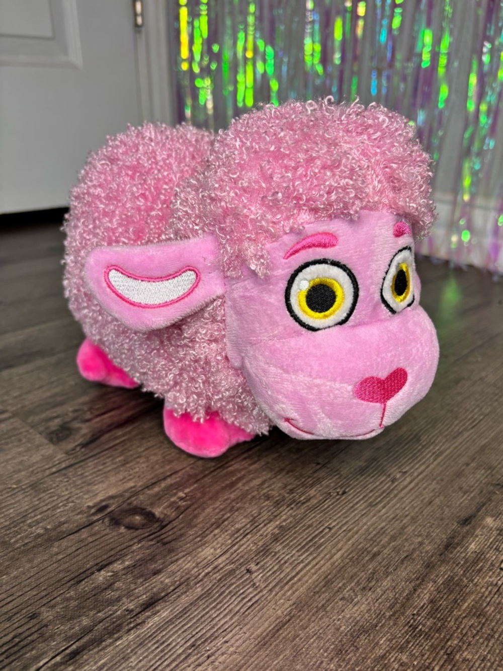 Sqwishland Farm Memus the Sqweep Sheep Pink No Tag Good Used Condition